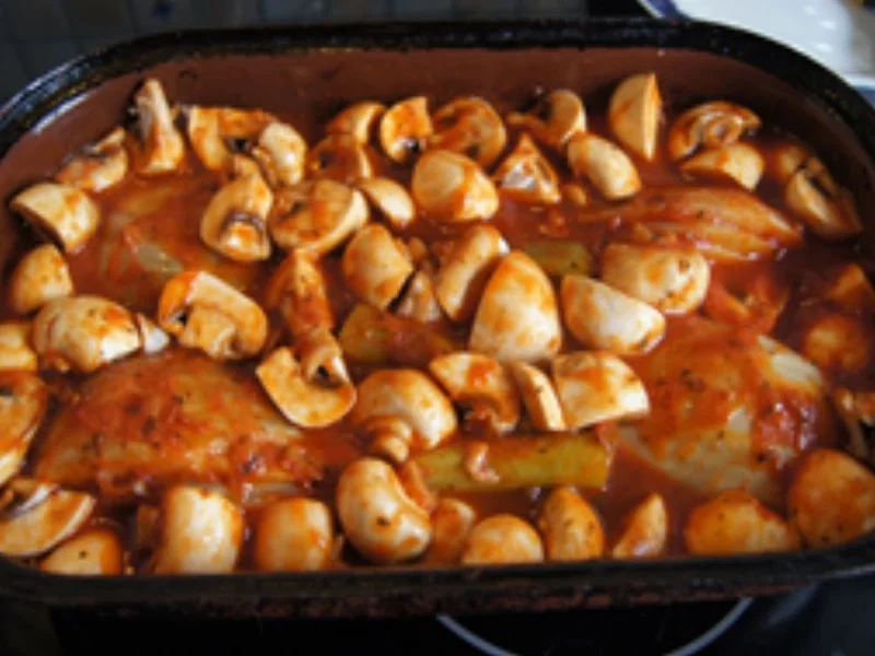 Steakhüfte mit Fenchel und Champignons - Rezept - Bild Nr. 13719