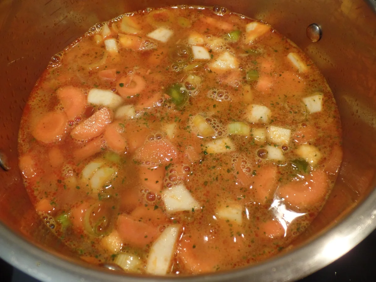 Ungarische Gemüsesuppe - Rezept - Bild Nr. 13708