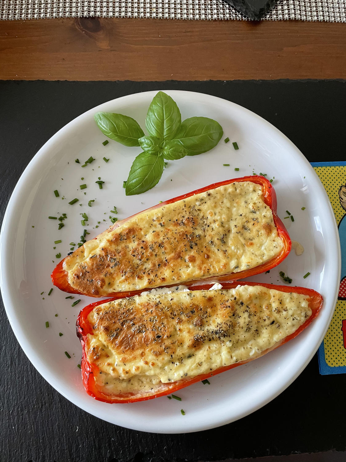 Gefüllte Rote Spitzpaprika - Rezept mit Bild - kochbar.de