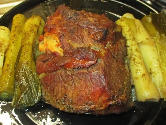 Rezept: Nackenbraten aus dem Ofen Bild Nr. 13703 Nackenbraten aus dem Ofen - Rezept - Bild Nr. 13703