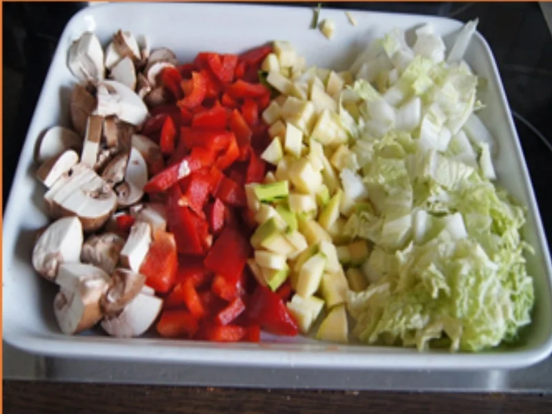 Herzhaftes Gemüse-Omelett - Rezept - Bild Nr. 5