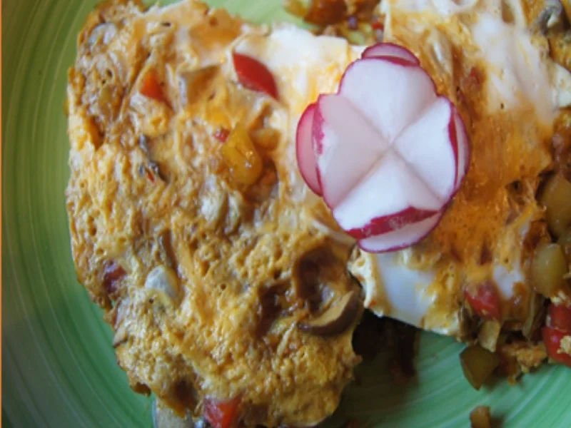 Herzhaftes Gemüse-Omelett - Rezept - Bild Nr. 15