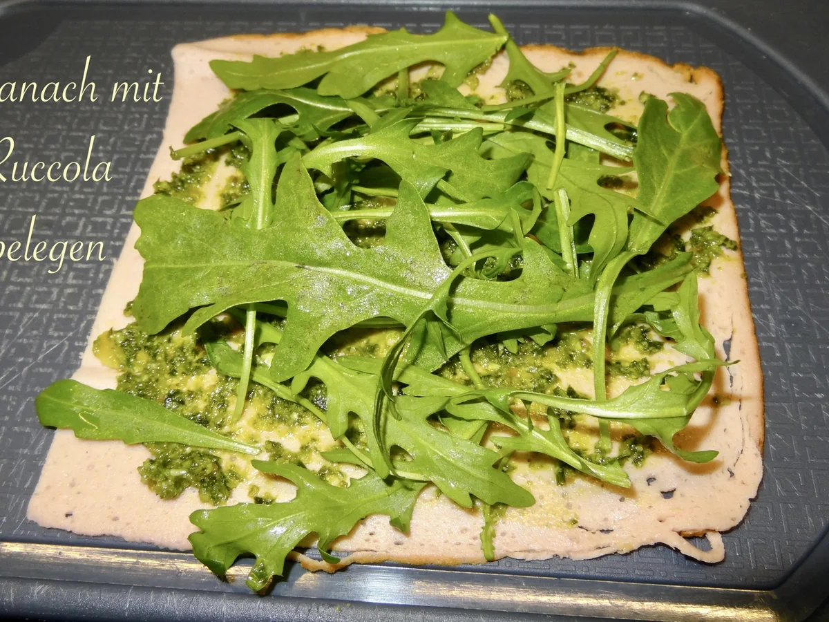 gefüllte Neuburger Röllchen im Rucola Salatbett - Rezept - Bild Nr. 13712