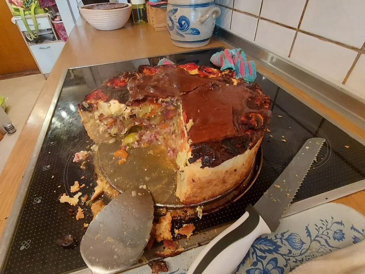 Herzhafter Gemüsekuchen - Rezept - Bild Nr. 4