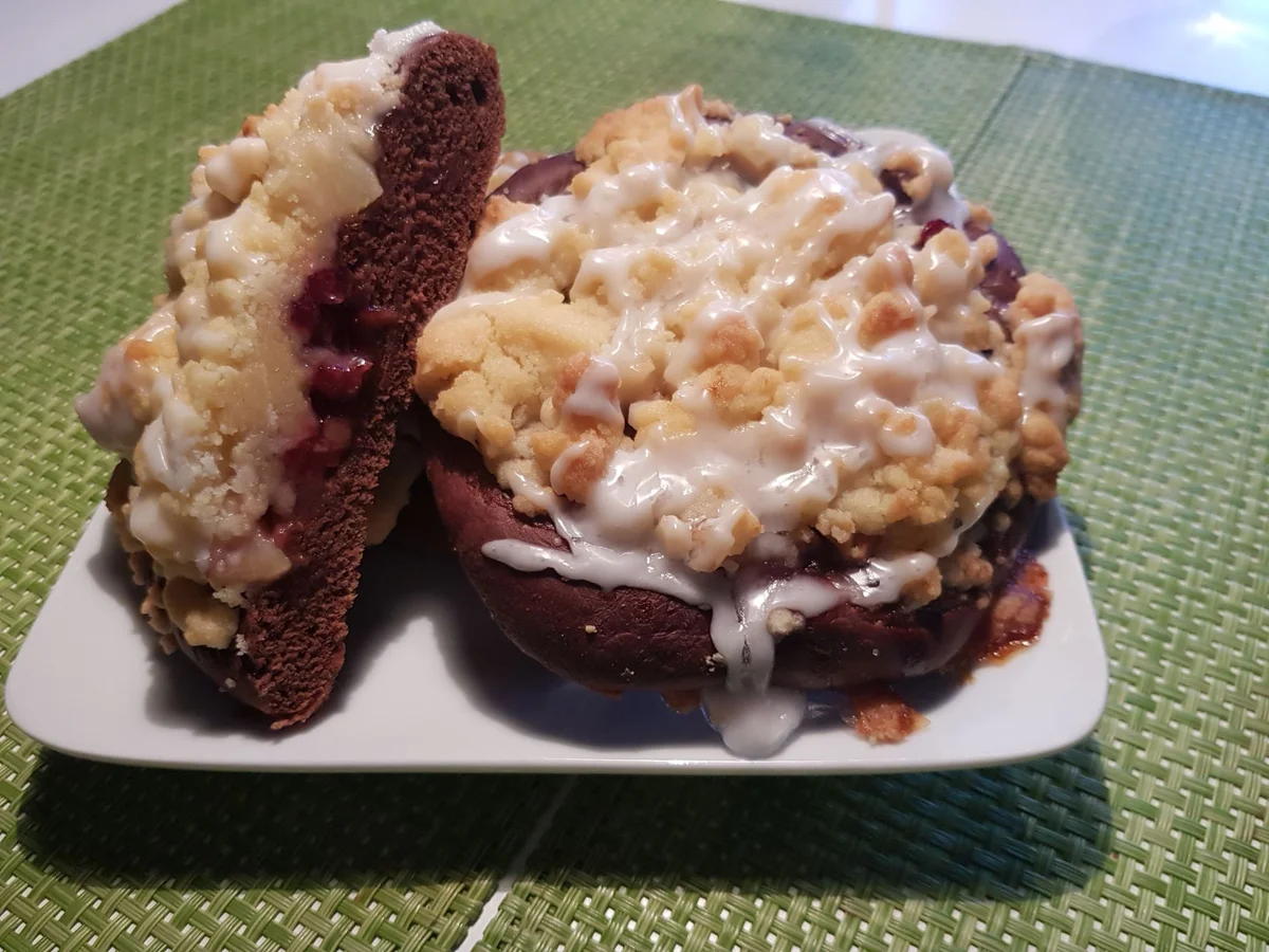 Rezept: Streusel-Taler "Birne Helene" Bild Nr. 13705 Streusel-Taler "Birne Helene" - Rezept - Bild Nr. 13705