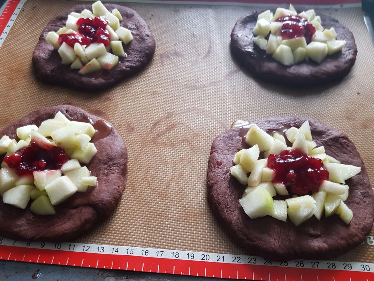 Rezept: Streusel-Taler "Birne Helene" Bild Nr. 13708 Streusel-Taler "Birne Helene" - Rezept - Bild Nr. 13708