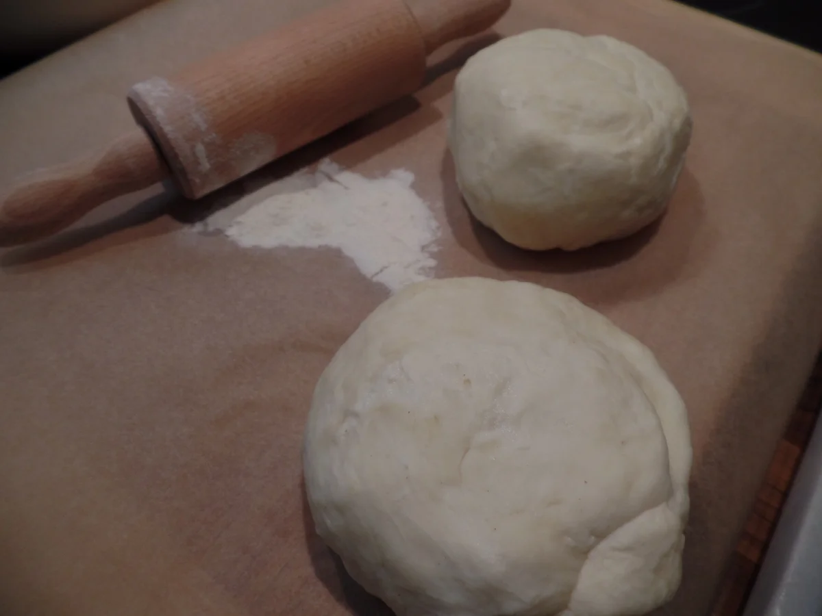 Flammkuchen mit Lauch und Lachs - Rezept - Bild Nr. 13715