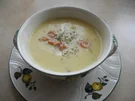 Kartoffelcremesuppe mit Krabben - Rezept - Bild Nr. 13707