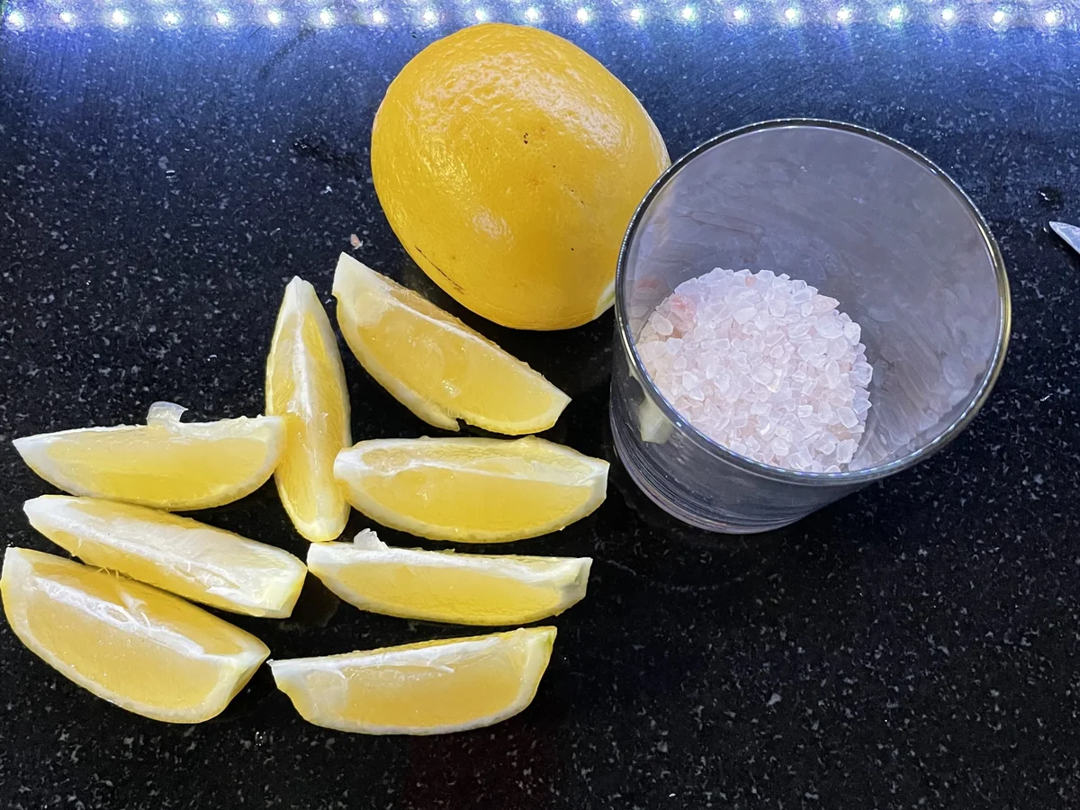 Rezept: Zitronen-Salz-Paste Bild Nr. 4 Zitronen-Salz-Paste - Rezept - Bild Nr. 4