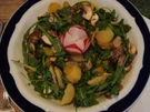 Kartoffel-Champignon-Rucola-Pfanne - Rezept - Bild Nr. 13707