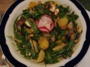 Kartoffel-Champignon-Rucola-Pfanne - Rezept - Bild Nr. 13707