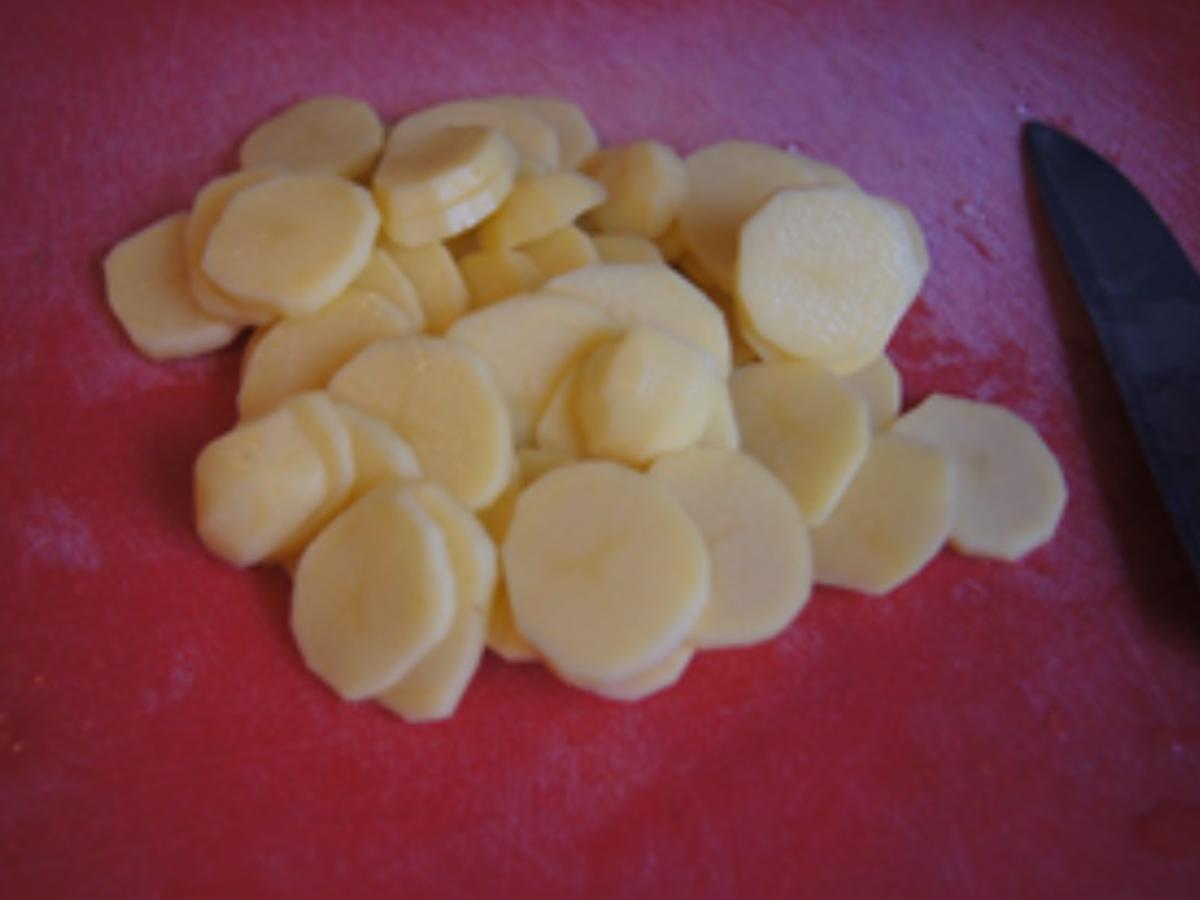 Kartoffel-Champignon-Rucola-Pfanne - Rezept - Bild Nr. 13709