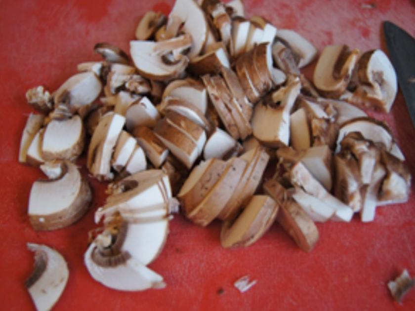 Kartoffel Champignon Rucola Pfanne - schnell &amp; einfach - von MausVoh