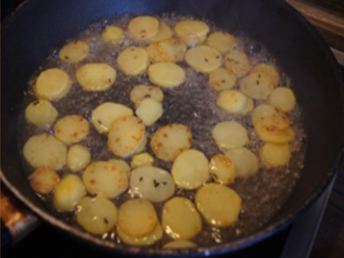 Kartoffel-Champignon-Rucola-Pfanne - Rezept - Bild Nr. 13712