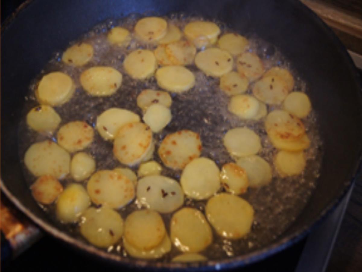 Kartoffel Champignon Rucola Pfanne - schnell &amp; einfach - von MausVoh
