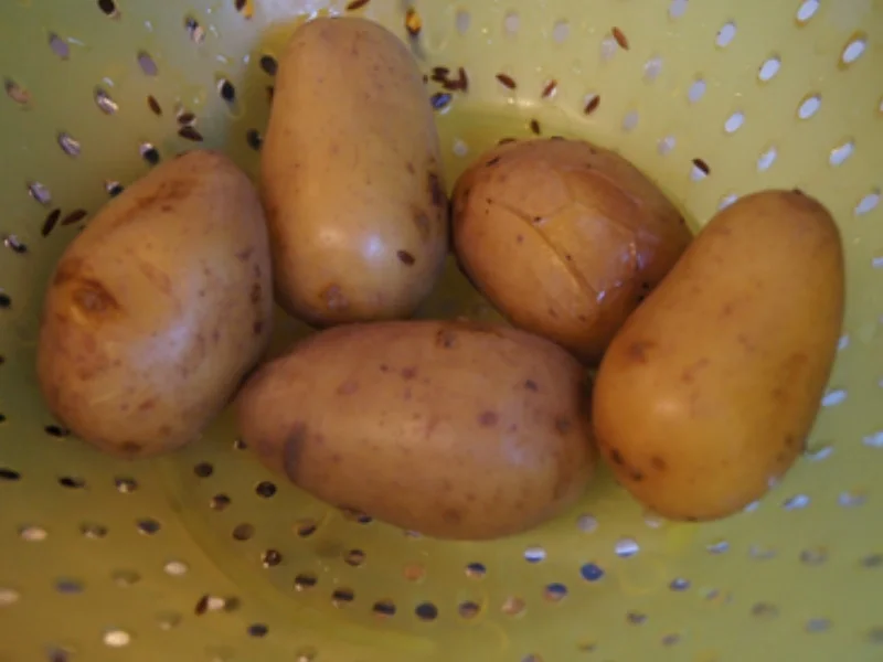 Rezept: Pellkartoffel-Drillinge mit Speisequark Bild Nr. 3 Pellkartoffel-Drillinge mit Speisequark - Rezept - Bild Nr. 3