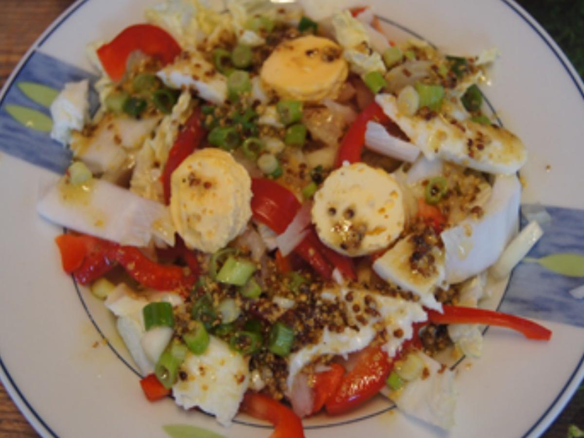 Chinakohlsalat ( Ein leckerer Salat mit ca. 200 Kcal pro Person ...
