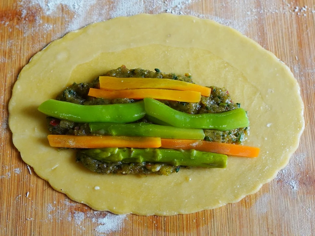 Rezept: Balinesische Frühlingsrollen mit Dippsaucen Bild Nr. 13740 Balinesische Frühlingsrollen mit Dippsaucen - Rezept - Bild Nr. 13740