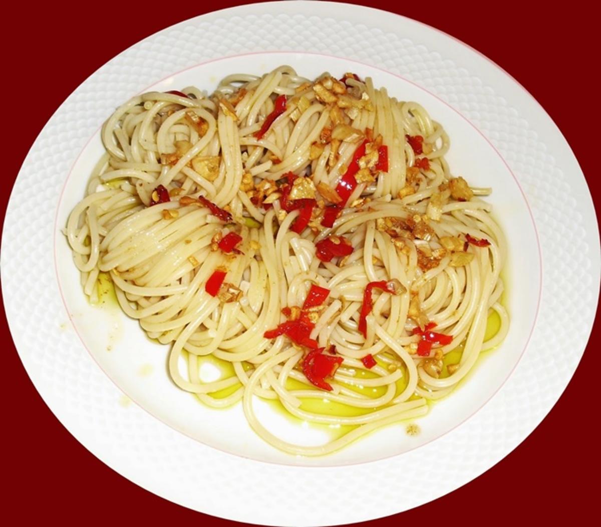 Spaghetti Aglio e Olio - Rezept - Bild Nr. 2