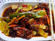 Scharfes Tamarinden-Chicken mit Frühlingszwiebeln - Rezept - Bild Nr. 13739