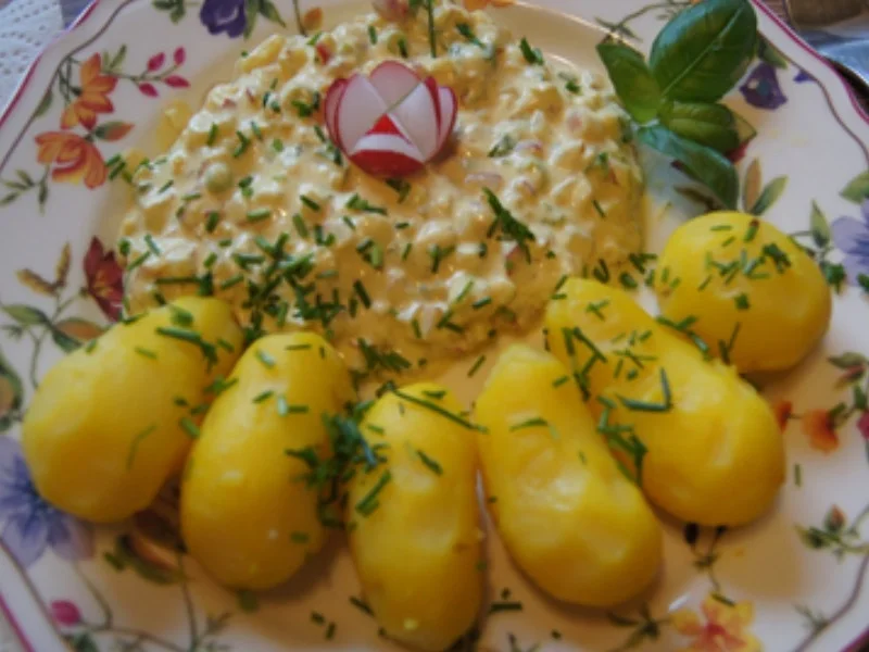 Pellkartoffel-Quark-Diät-Essen - Rezept - Bild Nr. 2