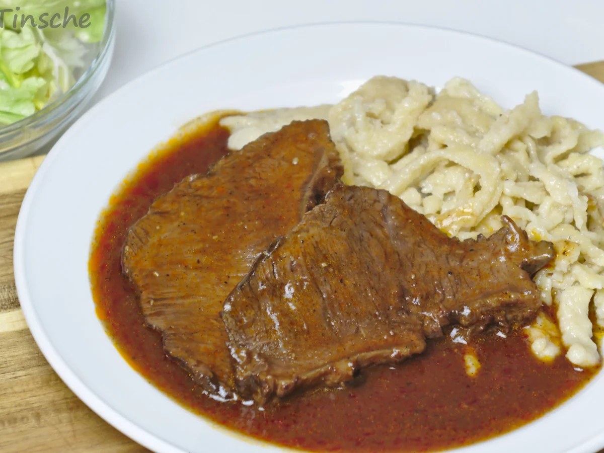 Rezept: Tafelspitz - Superzart geschmorter Rinderbraten Bild Nr. 11 Tafelspitz - Superzart geschmorter Rinderbraten - Rezept - Bild Nr. 11