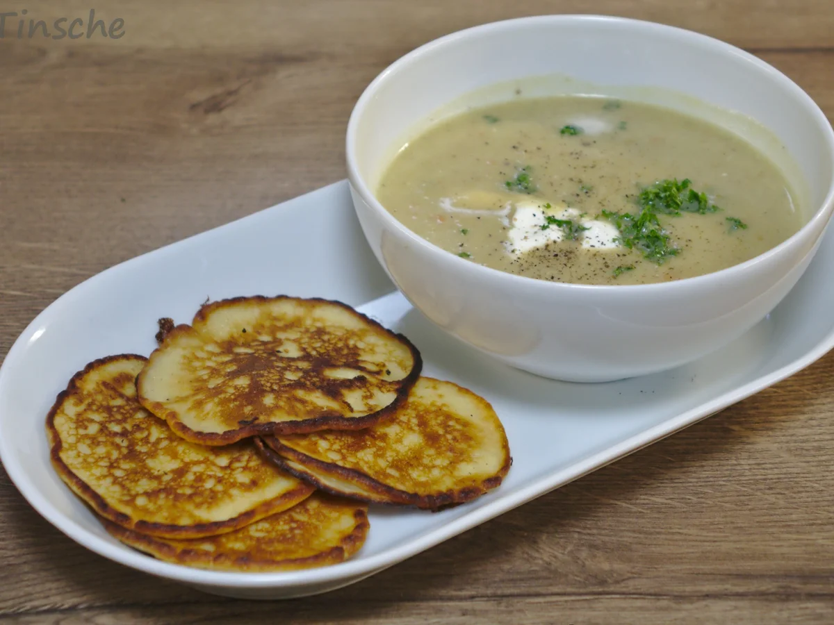 Badische Kartoffelsuppe mit Apfelküchle - Rezept - Bild Nr. 5