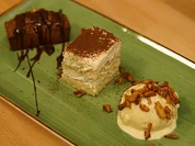 Apfel-Tiramisu, warme und kalte Mandeln - Rezept - Bild Nr. 13739