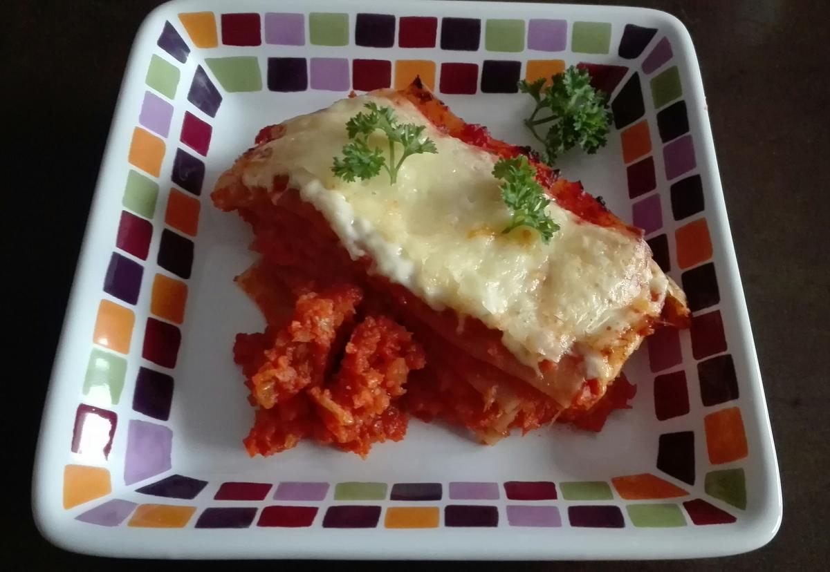 Vegetarische Lasagne - Rezept - Bild Nr. 13739