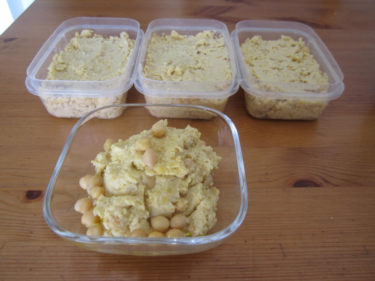 Hummus aus getrockneten Kichererbsen - Rezept - Bild Nr. 13745