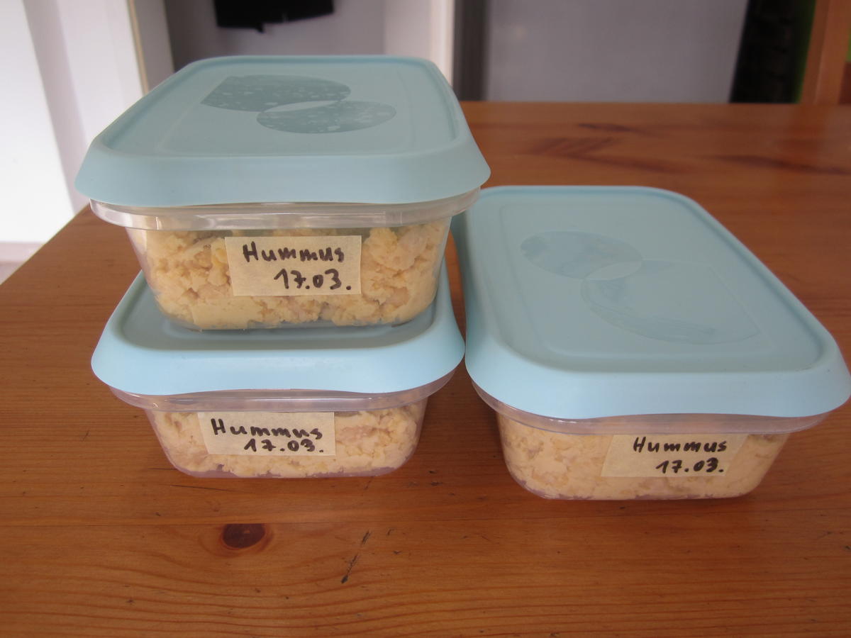 Hummus aus getrockneten Kichererbsen - Rezept - Bild Nr. 13746