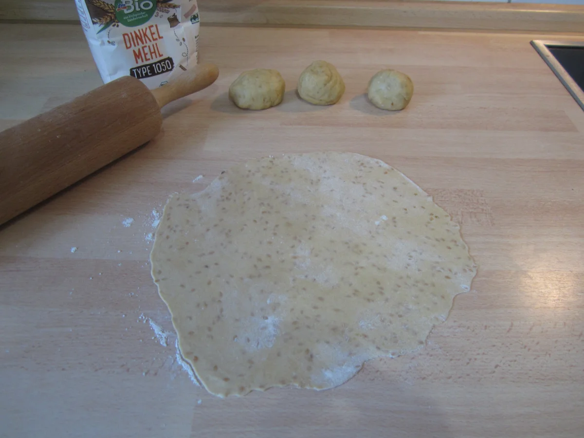 Rezept: Dinkel-Leinsamen-Tortillas Bild Nr. 13772 Dinkel-Leinsamen-Tortillas - Rezept - Bild Nr. 13772