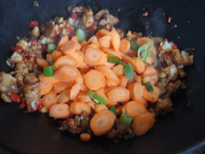 Seelachsfilet mit Wok-Gemüse und Jasmin-Reis - Rezept - Bild Nr. 13788