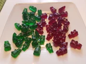 Gummibärchen rot und grün - Rezept - Bild Nr. 13776
