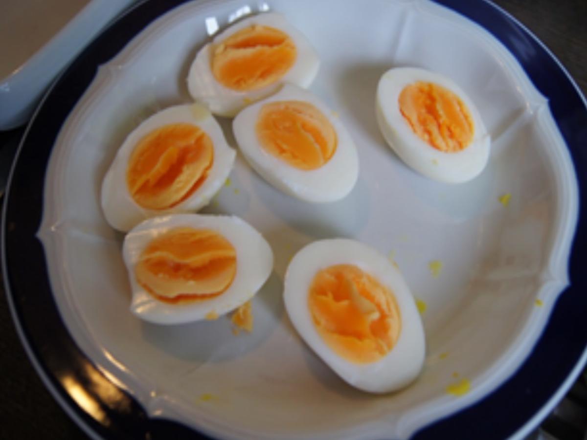 Rahmspinat mit gekochten Eiern und Pellkartoffel-Drillingen - Rezept - Bild Nr. 10