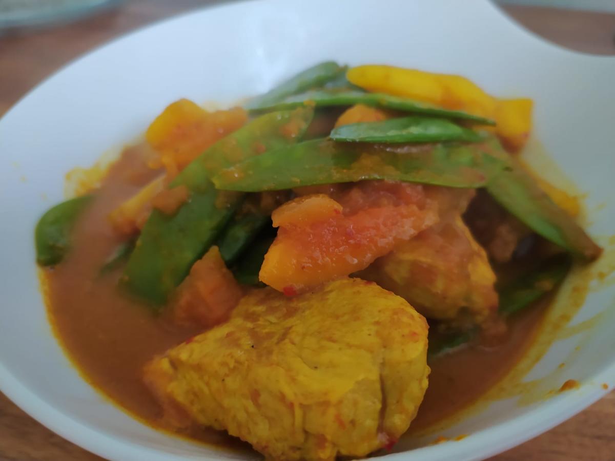 Curryschnitzel mit Papaya - Rezept - Bild Nr. 14127