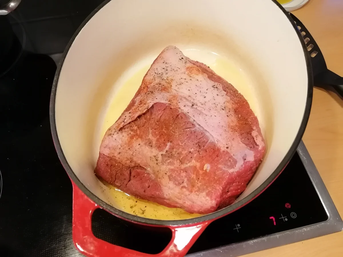 Zwiebelrostbraten geschmort in der Cocotte - Rezept - Bild Nr. 13961