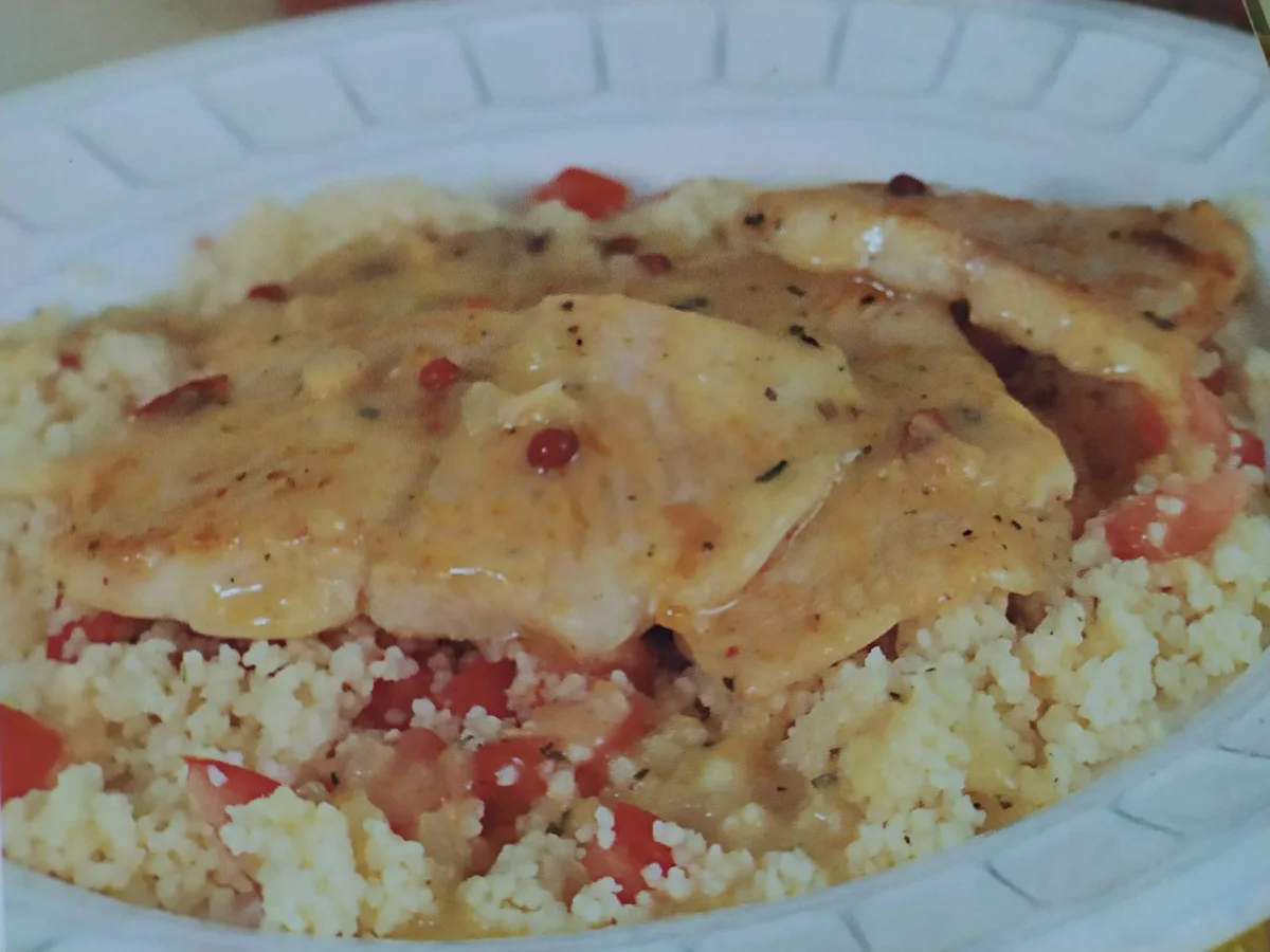 Pangasiusfilet in Mexiko-Pfeffersauce mit Tomaten-Couscous - Rezept - Bild Nr. 2