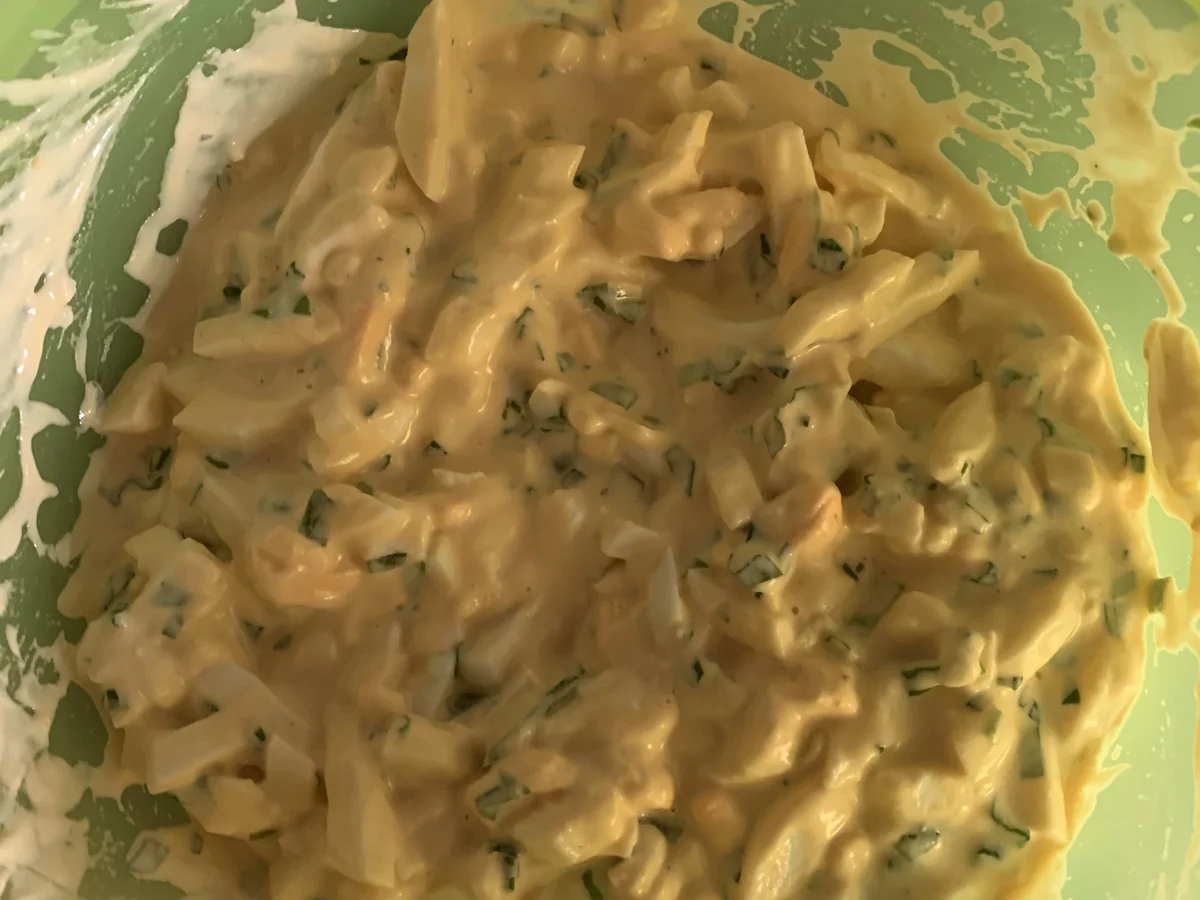 Rezept: Bärlauch - Eiersalat Bild Nr. 13777 Bärlauch - Eiersalat - Rezept - Bild Nr. 13777