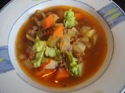 Rindermett-Kartoffel-Gemüse-Suppe - Rezept - Bild Nr. 2