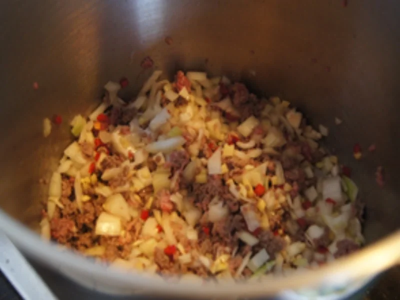 Rindermett-Kartoffel-Gemüse-Suppe - Rezept - Bild Nr. 11