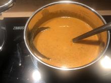 Pikante Paprikacreme-Suppe mit White Tiger Garnelen - Rezept - Bild Nr. 2