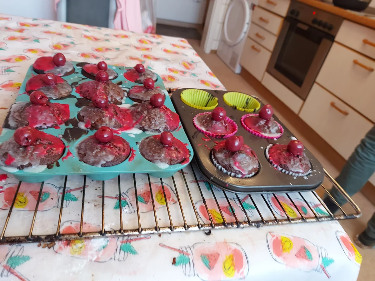 Mon Cherie Muffins - Rezept - Bild Nr. 13788