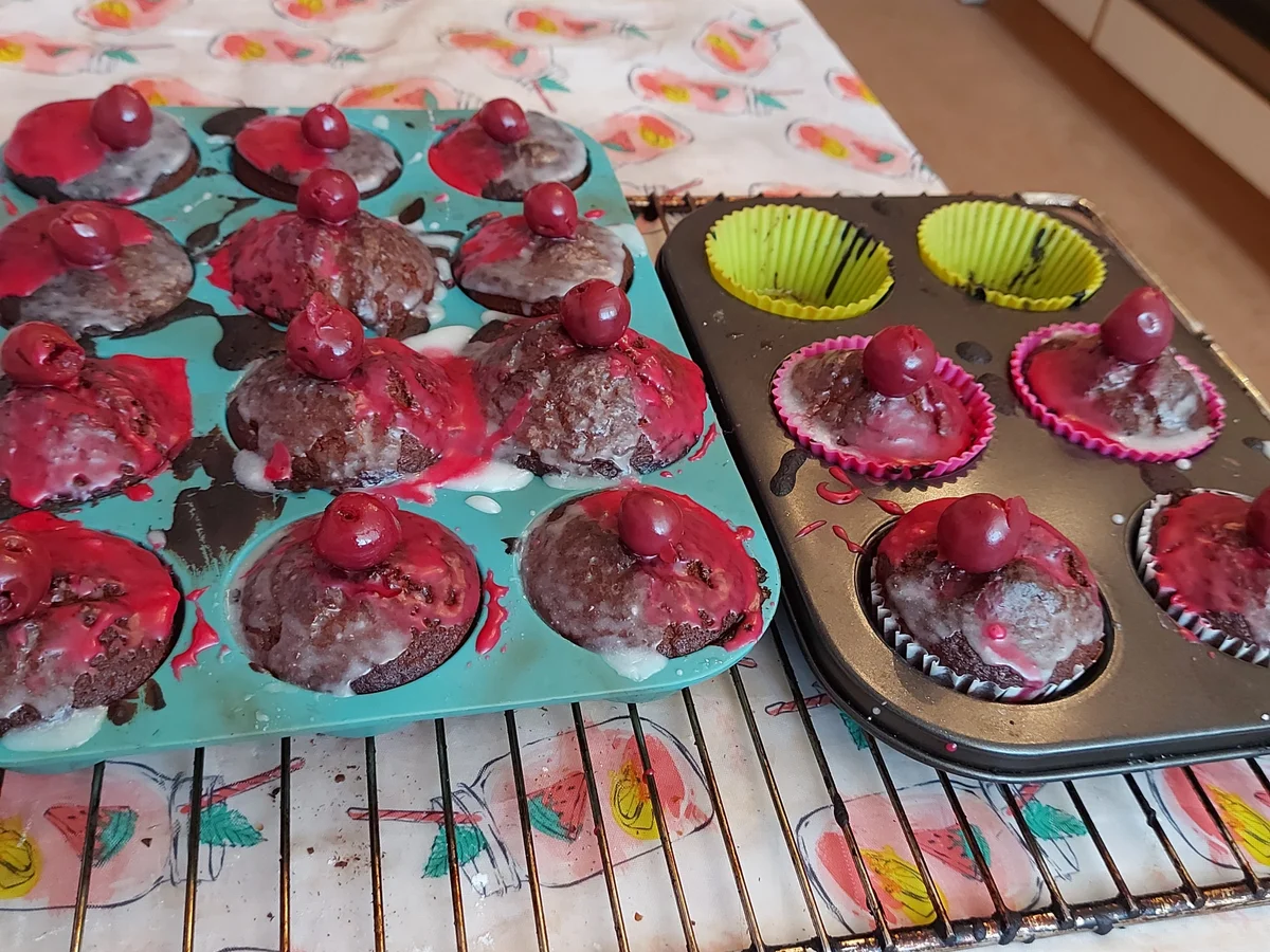Mon Cherie Muffins - Rezept - Bild Nr. 13790