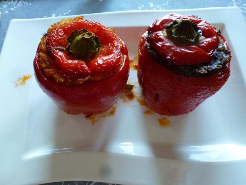 Gefüllte Paprika nach meiner Art - einfach - von Test00