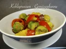 Kohlsprossen Gemüsepfanne - Rezept - Bild Nr. 13788