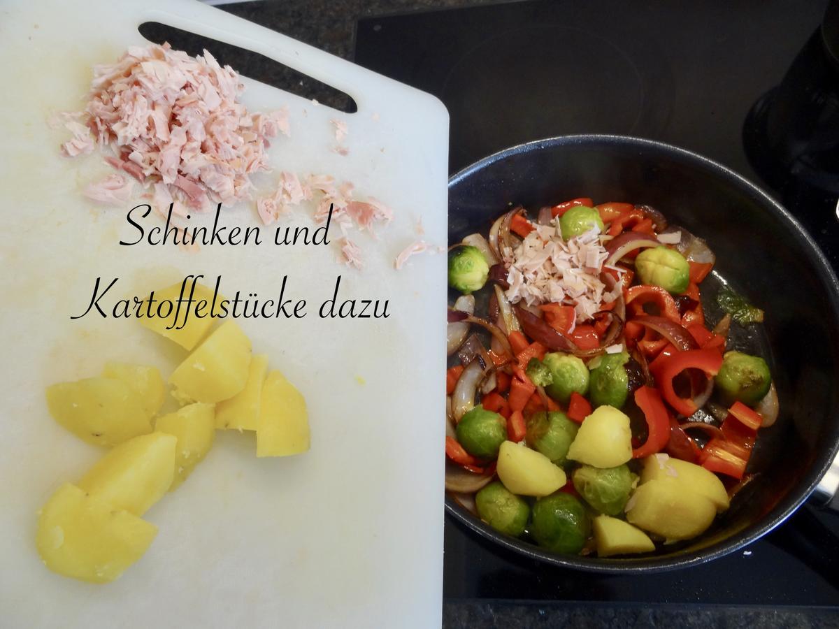 Kohlsprossen Gemüsepfanne - Rezept - Bild Nr. 13794