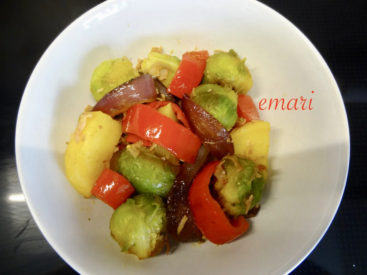 Kohlsprossen Gemüsepfanne - Rezept - Bild Nr. 13798