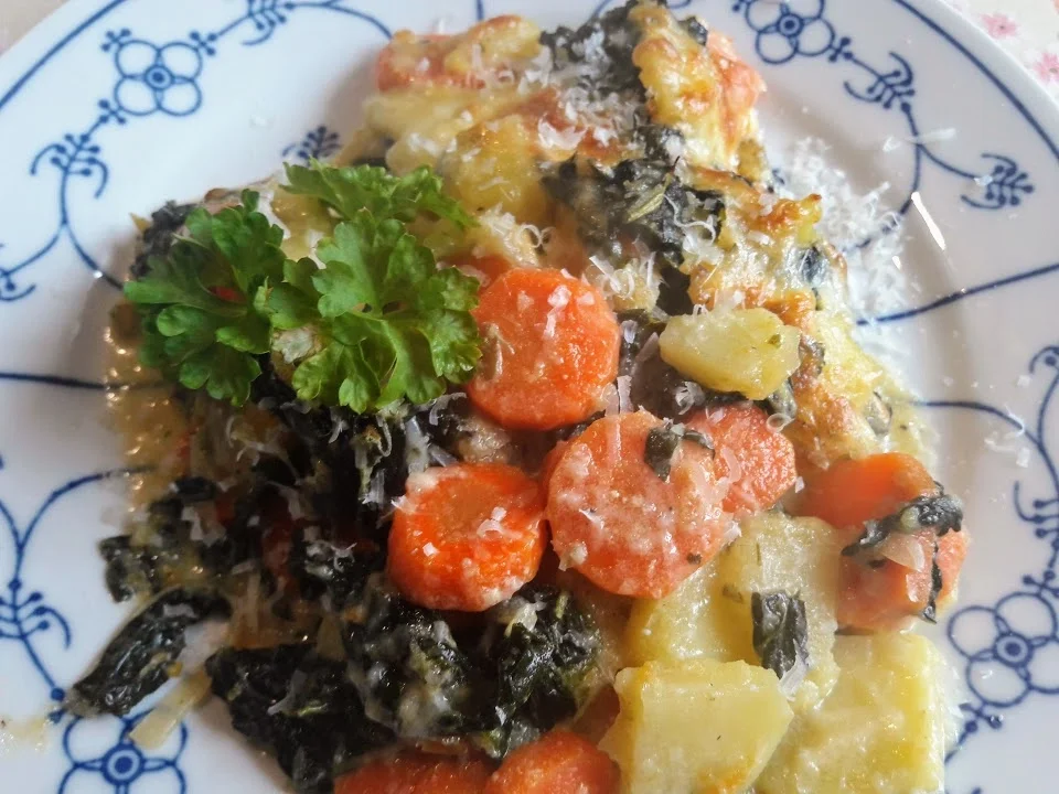 Schwarzkohl - Gemüseauflauf - Rezept - Bild Nr. 4