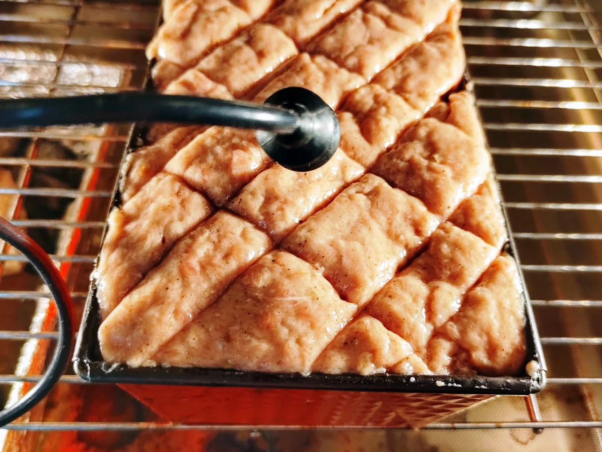 Rezept: Fleischkäse nach Ostschweizer Rezept - mit der Küchenmaschine Bild Nr. 13803 Fleischkäse nach Ostschweizer Rezept - mit der Küchenmaschine - Rezept - Bild Nr. 13803